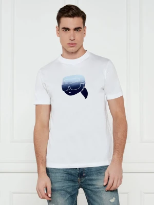 Karl Lagerfeld T-shirt | Regular Fit biały