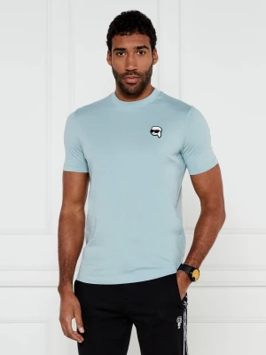 Karl Lagerfeld T-shirt | Regular Fit błękitny