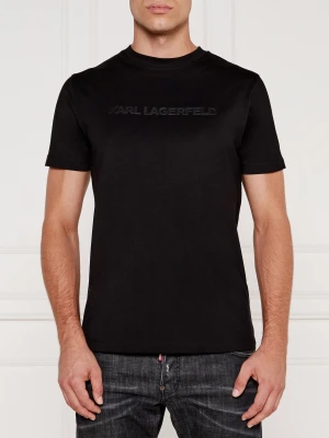 Karl Lagerfeld T-shirt | Regular Fit czarny