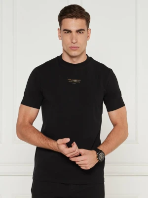 Karl Lagerfeld T-shirt | Regular Fit czarny