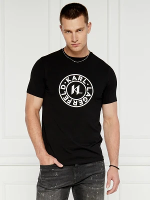 Karl Lagerfeld T-shirt | Regular Fit czarny