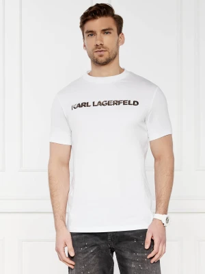 Karl Lagerfeld T-shirt | Regular Fit biały