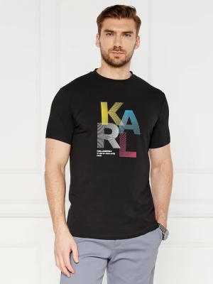 Karl Lagerfeld T-shirt | Regular Fit czarny