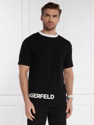 Karl Lagerfeld T-shirt | Regular Fit czarny