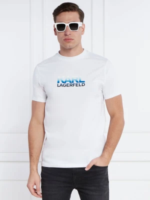 Karl Lagerfeld T-shirt | Regular Fit biały