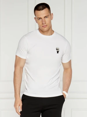 Karl Lagerfeld T-shirt | Regular Fit biały