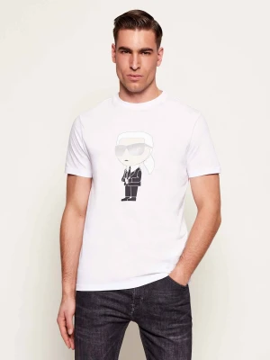 Karl Lagerfeld T-shirt | Regular Fit biały