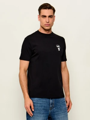 Karl Lagerfeld T-shirt | Regular Fit czarny