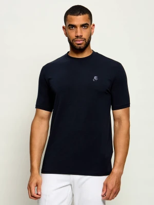 Karl Lagerfeld T-shirt | Regular Fit granatowy