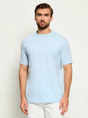 Karl Lagerfeld T-shirt | Regular Fit błękitny