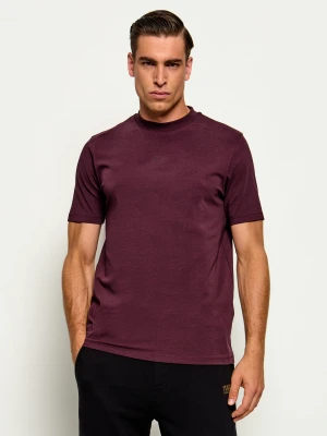 Karl Lagerfeld T-shirt | Regular Fit bordowy