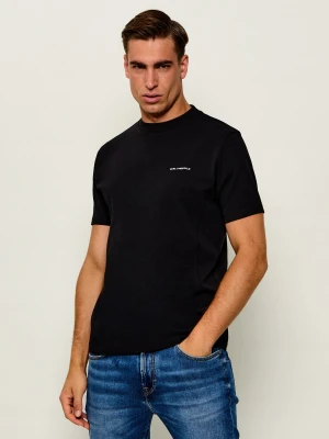 Karl Lagerfeld T-shirt | Regular Fit czarny