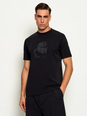 Karl Lagerfeld T-shirt | Regular Fit czarny
