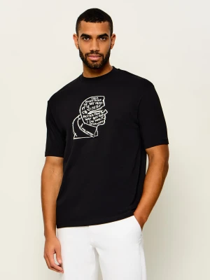 Karl Lagerfeld T-shirt | Regular Fit czarny