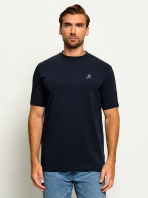 Karl Lagerfeld T-shirt | Regular Fit granatowy