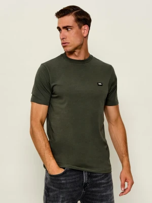 Karl Lagerfeld T-shirt | Regular Fit oliwkowy