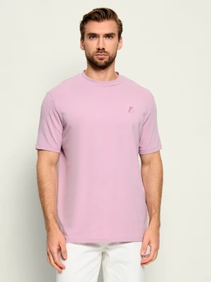 Karl Lagerfeld T-shirt | Regular Fit różowy