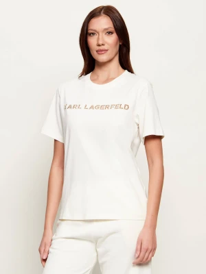 Karl Lagerfeld T-shirt | Relaxed fit ecru