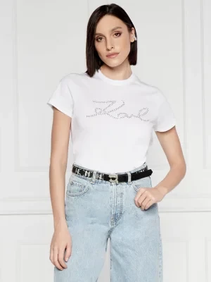 Karl Lagerfeld T-shirt rhinestone | Regular Fit