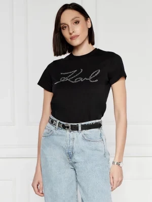 Karl Lagerfeld T-shirt rhinestone | Regular Fit