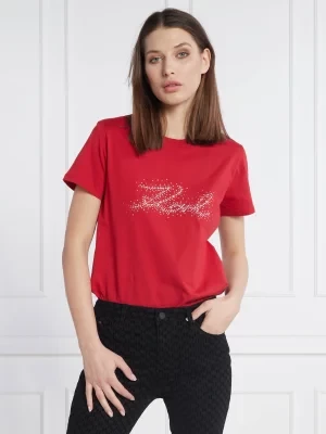 Karl Lagerfeld T-shirt rhinestone | Slim Fit