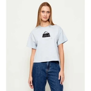 Karl Lagerfeld T-shirt Signature bag | Oversize fit