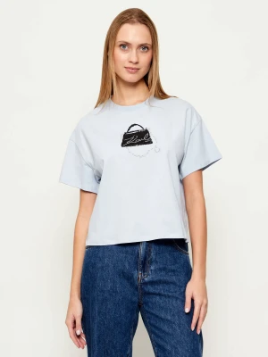 Karl Lagerfeld T-shirt Signature bag | Oversize fit