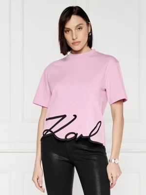 Karl Lagerfeld T-shirt Signature Hem | Relaxed fit