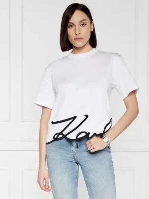 Karl Lagerfeld T-shirt Signature Hem | Relaxed fit