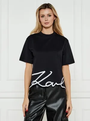 Karl Lagerfeld T-shirt SIGNATURE HEM T | Regular Fit