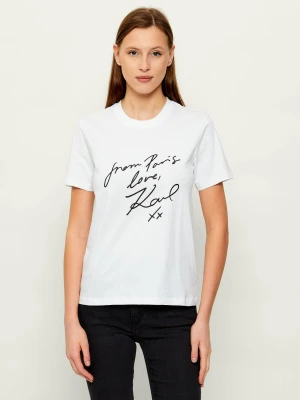 Karl Lagerfeld T-shirt With love | Regular Fit