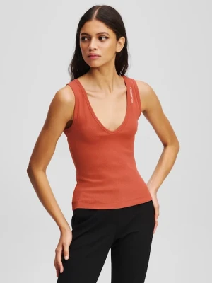 Karl Lagerfeld top bawełniany