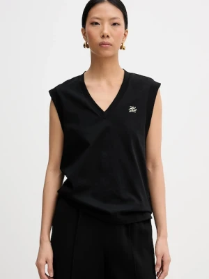 Karl Lagerfeld top bawełniany