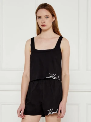 Karl Lagerfeld Top | Cropped Fit