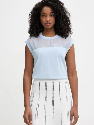 Karl Lagerfeld top damski bawełniany