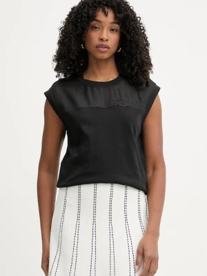 Karl Lagerfeld top damski bawełniany