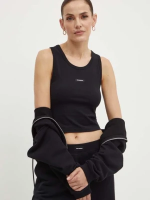 Karl Lagerfeld top damski kolor czarny 245W2114
