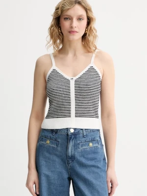 Karl Lagerfeld top damski z bawełny IKON