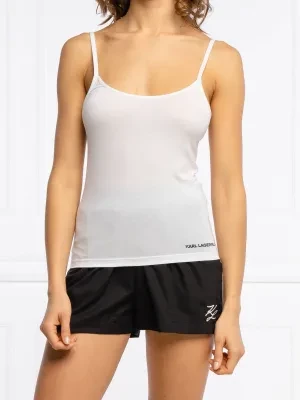 Karl Lagerfeld Top Logo Singlet | Slim Fit