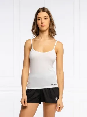 Karl Lagerfeld Top Logo Singlet | Slim Fit