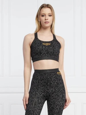 Karl Lagerfeld Top | Slim Fit czarny