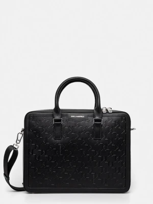 Karl Lagerfeld torba na laptopa K/LOOM kolor czarny A1M30068