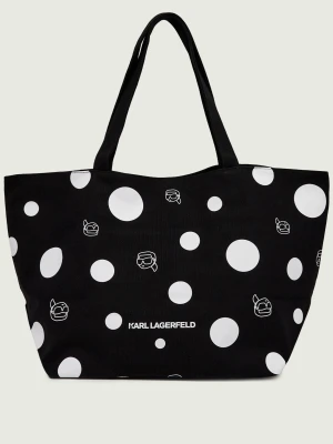 Karl Lagerfeld Torba na zakupy Ikon czarny