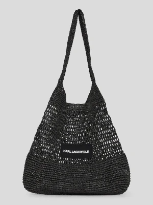 Karl Lagerfeld torba plażowa K/ESSENTIAL czarny