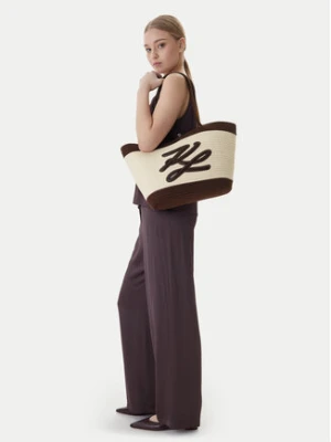 KARL LAGERFELD Torebka B1W46080 Kremowy