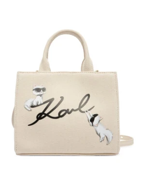KARL LAGERFELD Torebka B1W50094 Beżowy