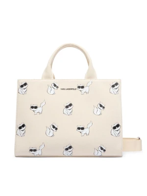 KARL LAGERFELD Torebka B3W50064 Kremowy