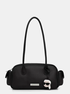 Karl Lagerfeld torebka bagietka damska z imitacji skóry IKON