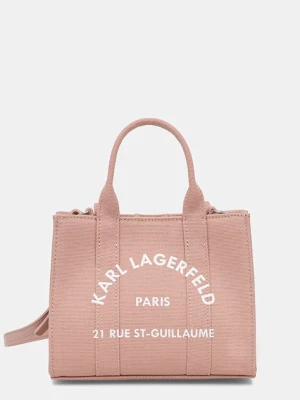 Karl Lagerfeld torebka crossbody damska bawełniana K/RSG