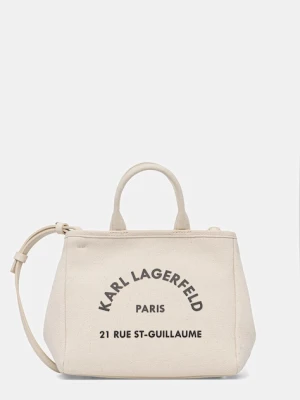 Karl Lagerfeld torebka crossbody damska bawełniana K/RSG CONV.